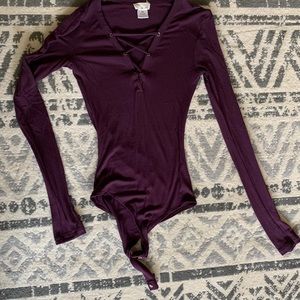 Purple Bodysuit